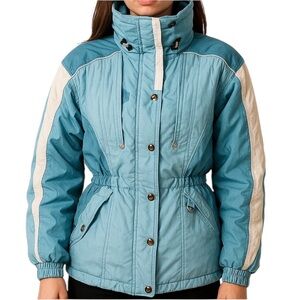 Pinnacle Couloir Blue Insulated Ski Jacket